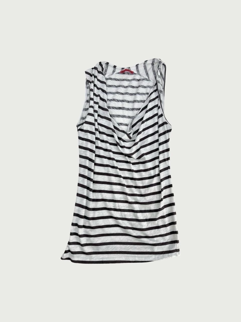 Striped Asymmetrical Mini Dress